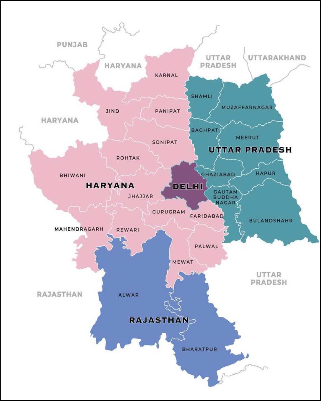 Newspaper advertising services across Delhi NCR including Noida, Gurgaon, Faridabad and Ghaziabad